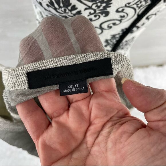 Alexander Wang Spring Ready To Wear 2010 Runway Sheer Cropped Sweatshirt - Picture 7 of 7